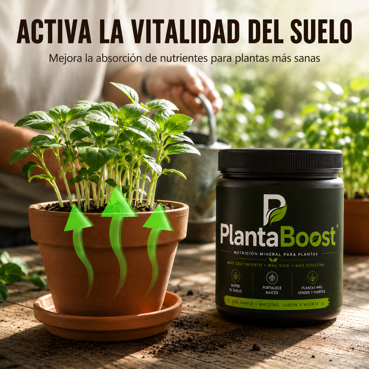 Planta Boost® | Potenciador de Raíces y Crecimiento